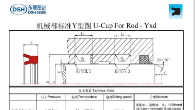 新版機械部標準Y型圈規格尺寸表