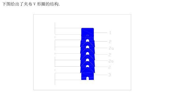 V形橡膠組合密封圈圖