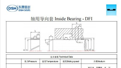 新版軸用導向套DFI規格尺寸表