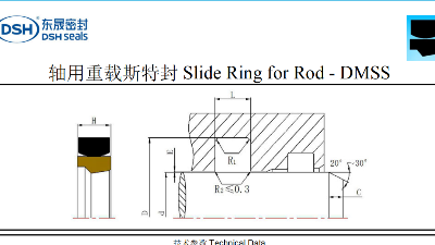 軸用重載<i style='color:red'>斯特封密封圈</i>規格尺寸表