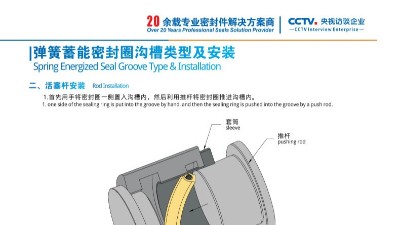 密封圈溝槽類型及安裝4