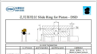 新版孔用斯特封密封圈規格尺寸表