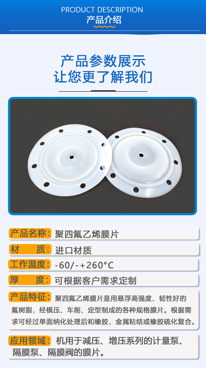 計量泵膜片