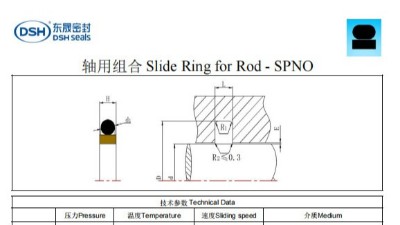 新版軸用組合密封圈SPNO規格尺寸表